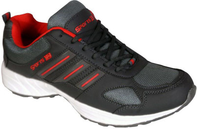 

ShoeShoppe Running Shoes For Men(Multicolor, Grey;red