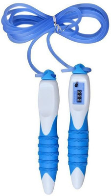 

SPORTSHOLIC Full Size Super Skipping Jump Rope With Counter For Men Women Speed Skipping Rope(Blue, Length: 279 cm)