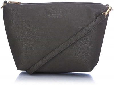 

Wrodss Women Casual Grey PU Sling Bag