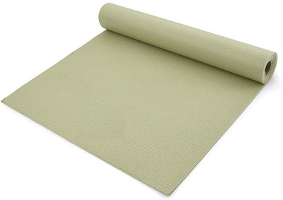 

QUINERGYS ® Eco Friendly Thinner Non Slip Exercise & Fitness Mat Green 4 mm Yoga Mat, Green-13