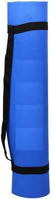 QUINERGYS ™ Yoga Mat, 1/4 inch Pro Yoga Mat TPE Eco Friendly Non Slip Blue 4 mm Yoga Mat, Blue-a-8