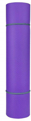 

QUINERGYS ® Sweatproof Non Slip & Mat & Carrying Strap Purple 4 mm Yoga Mat, Baby purple