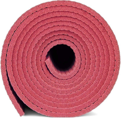 

QUINERGYS ® Anti Sweat 1/4" Thick High Density Non Slip Exercise Pilates & Yoga Mat Red 6 mm Yoga Mat, Dark red