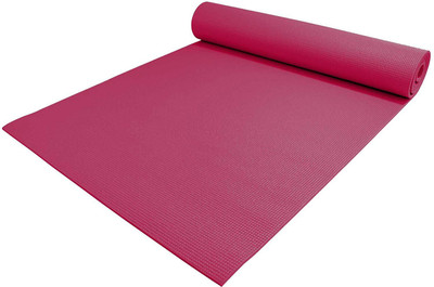 

QUINERGYS ™ Anti Sweat 1/4" Thick High Density Deluxe Non Slip Exercise Pilates & Yoga Mat Red 6 mm Yoga Mat, Maroon