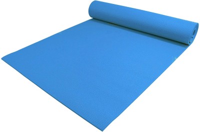 

QUINERGYS ™ Eco-Friendly 4mm Thick High Density Deluxe Non Slip Exercise Pilates & Yoga Mat Blue 4 mm Yoga Mat, Sky blue