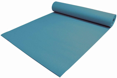 

QUINERGYS ™ Eco-Friendly 4mm Thick High Density Deluxe Non Slip Exercise Pilates & Yoga Mat Blue 4 mm Yoga Mat, Teal