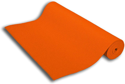 

QUINERGYS ® Eco-Friendly Health & Fitness Yoga Mat Orange 4 mm Yoga Mat, Orange-51