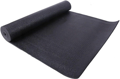 

QUINERGYS ® Yoga Mat Thick Multi-Purpose Lightweight Pilates Fitness Mats Black 6 mm Yoga Mat, Black-5