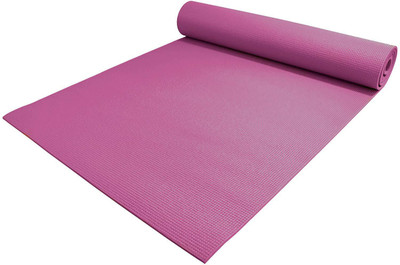 

QUINERGYS ™ Eco-Friendly 4mm Thick High Density Non Slip Exercise Pilates & Yoga Mat Purple 4 mm Yoga Mat, Dark lavender