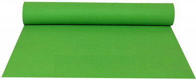 

QUINERGYS ™ TPE Eco Friendly Non Slip Fitness Exercise Mat Carrying Strap-Workout Mat Yoga Green 4 mm Yoga Mat, Green-a-4