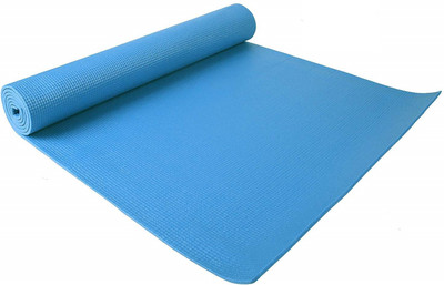 

QUINERGYS ™ Yoga All Purpose High Density Non-Slip Exercise Yoga Mat with Carrying Strap Blue 4 mm Yoga Mat, Blue-21