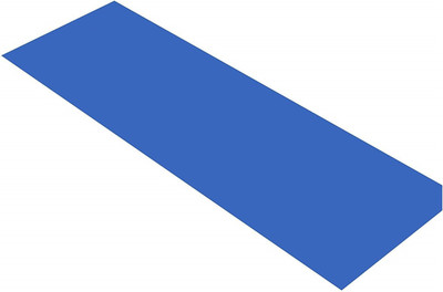

QUINERGYS ™ EVA Non-Slip Eco-Friendly Yoga Mat with Carrying Strap Blue 4 mm Yoga Mat, Blue-a-12