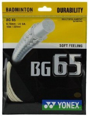 

Yonex BG 65 0.7 Badminton String - 0.7 m(Multicolor)