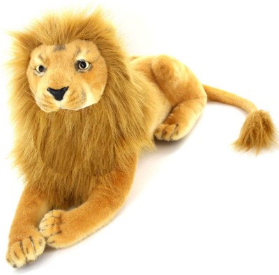 

Mofaro Lion and Sher Soft Toys - 32 cm(Yellow, Brown), Brown;yellow