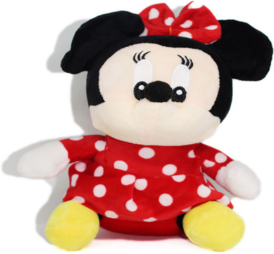 

AJRO SOFT TOY MINNI MOUSE - 28 cm(RED & BLACK)