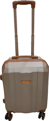 

Saccus ABS 20inch Rose Gold Hard Cabin Trolley Bag (4 Wheel) Cabin Luggage -  inch(Gold