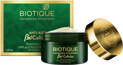 

Biotique Bio BXL Cellular Protection Cream SPF 40 UVA/UVB Sunscreen - SPF 40(50 g)