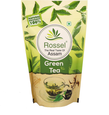 

Rossel Long Leaf Natural Assam Green Tea Green Tea(100 g, Pouch)