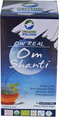 

Organic Wellness OW'Real Om Shanti Chamomile Herbal Infusion Bags(25 Bags, Box)