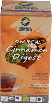 

Organic Wellness OW'Real Cinnamon Digest Cinnamon Herbal Infusion Bags(25 Bags, Box)