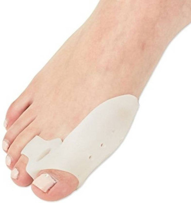 

AGE CARE 2pcs Gel Toe Separator Toe Spacer + 1 pair of Small toe separators bettle Hallux Valgus Beetle-crusher(Pack Of 4)