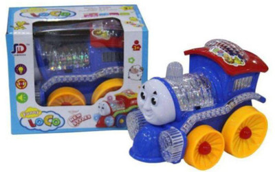 

BM Cartoon Musical Light Engine Train for kids(Multicolor)