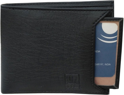 

Wenzest Boys Black Artificial Leather Wallet(6 Card Slots)