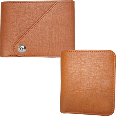 

Element Cart Men Formal Brown Artificial Leather Wallet(5 Card Slots)