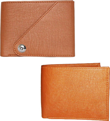 

Fillincart Men Brown Artificial Leather Wallet(5 Card Slots)