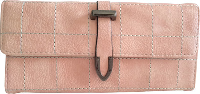 Fashion Avenue Girls Pink Artificial Leather Wallet(10 Card Slots), Peach