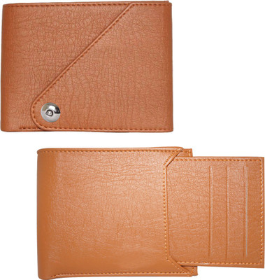 

Element Cart Men Casual Tan, Brown Artificial Leather Wallet(5 Card Slots)