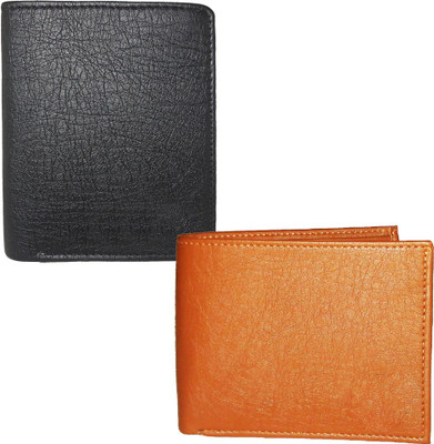 

Element Cart Men Casual Black Artificial Leather Wallet(11 Card Slots), Black;brown