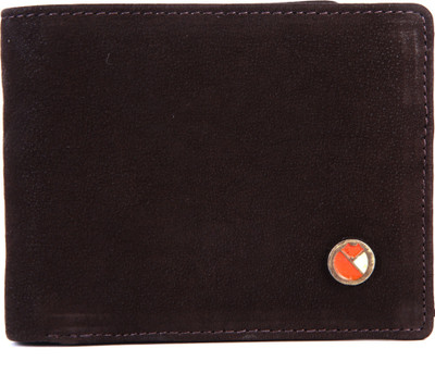 

BROWN FOX Men Brown Genuine Leather Wallet(8 Card Slots)
