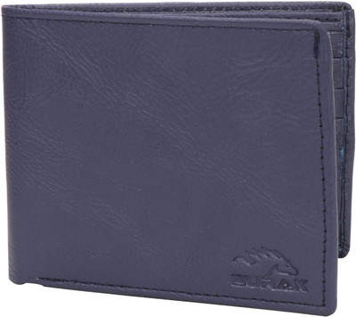 

BURAK Men Blue Artificial Leather Wallet(6 Card Slots), Blue-03
