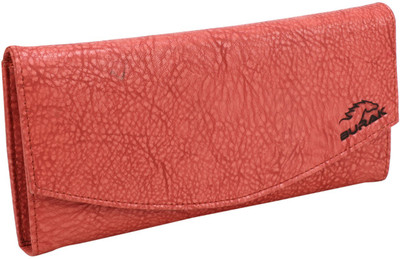 

BURAK Women Red Artificial Leather Wallet(6 Card Slots), Red-06
