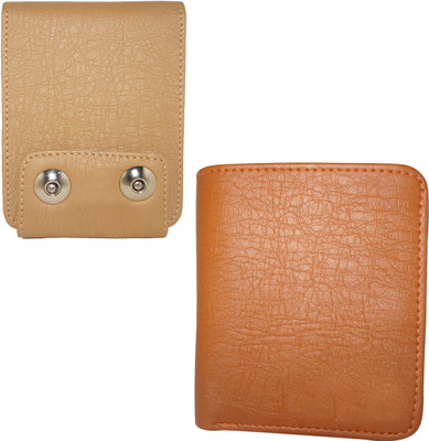 

Fillincart Men Brown Artificial Leather Wallet(8 Card Slots)