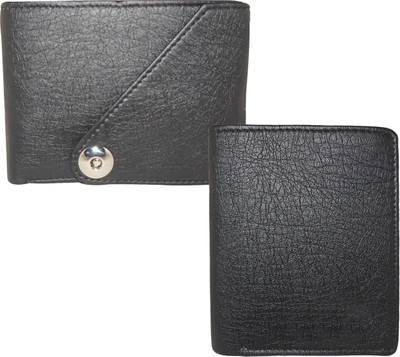 

Fillincart Men Black Artificial Leather Wallet(5 Card Slots)