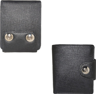 

Fillincart Men Black Artificial Leather Wallet(8 Card Slots)
