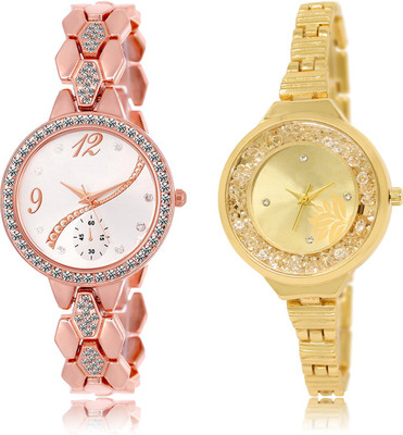 

The Shopoholic Best Combo Pack Silver And Gold Dial Analog Watch For Girls Girl'S Watch Watch - For Women