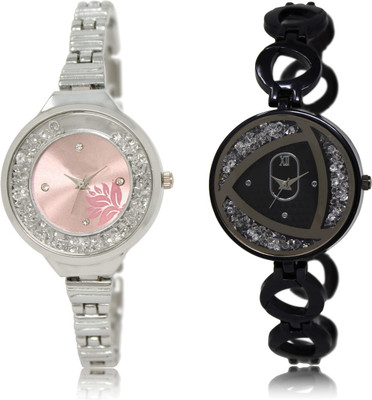 

The Shopoholic Best Combo Pack Pink And Black Dial Analog Watch For Girls Watches For Stylish Girls Watch - For Women