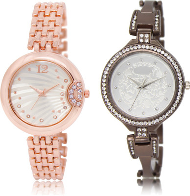 

The Shopoholic Silver Dial Analog Watch For Girls Awesome Watches Woman Watch - For Women