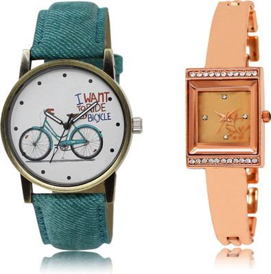

The Shopoholic Latest Fashionable White And Rose Gold Dial Analog Watch For Girls Designer Watches For Women Watch - For Women