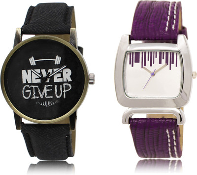 

The Shopoholic Latest Collection Fancy And Attractive Black And Silver Dial Analog Watch For Boys And Girls Belt Watch For Men Watch - For Men & Women