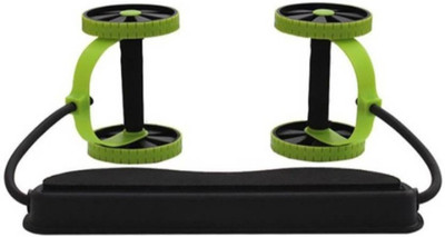

OneRetail Wheeled Fitness Resistance Rope Ab Exerciser(Green)