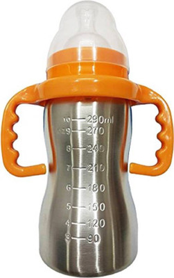 

Croox Thermal Insulation Baby Feeding Bottle In Stainless Steel (Orange) - 290 ml - 290 ml(Silver, Orange)