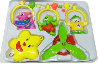 

Nightstar Cradle Cot Sweet Rattle(Multicolor)