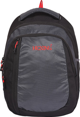 

HEXING hb46 24 Backpack(Multicolor), Grey with black
