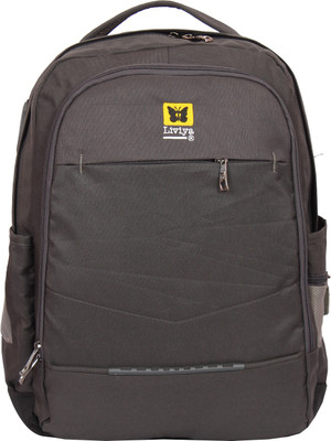 

Liviya LP1484 37 Laptop Backpack(Red), Grey