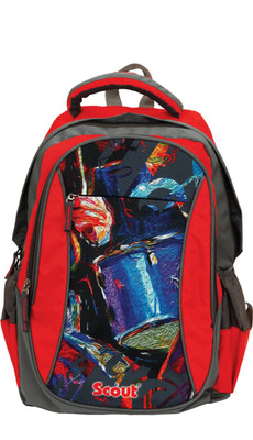 

Scout Ravishing Red Backpack for men & women (15 Ltrs) Waterproof School Bag(Multicolor, 15 L)