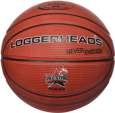 

loggerheads ball Basketball - Size: (Pack of 1, Brown